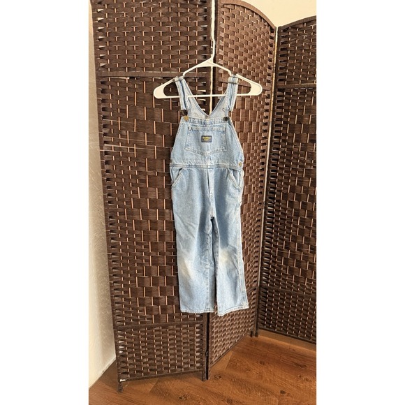 OshKosh B'gosh Other - Vintage OshKosh B'Gosh Distressed Denim Overalls